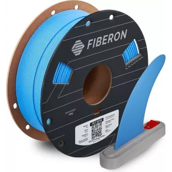 Filament pour imprimante 3D Fiberon PET-GF15 Polymaker 1,75 mm bleu 0,5 kg FL02006