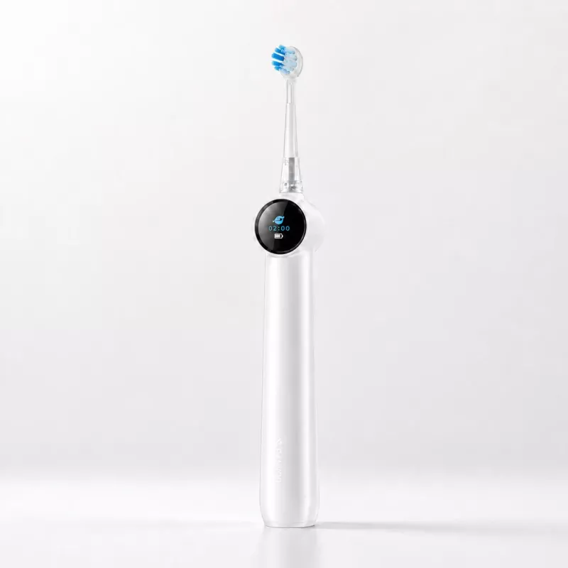 Brosse à dents électrique sonique PH5 Bubble RANVOO blanche