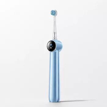 Brosse à dents électrique sonique RANVOO PH5 Bubble, 38 000 VPM, 5 modes, IPX7, recharge USB, bleue