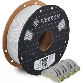 Polymaker Fiberon PET-GF15 1,75 mm gris clair 0,5 kg filament pour imprimante 3D (FL02004)