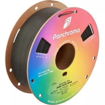 Filament pour imprimante 3D Polymaker Panchroma PLA, 1,75 mm, 1 kg, Dark Olive Drab (CA19026)