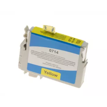 Cartouche d'encre compatible G&G pour Epson T0714 jaune (3547)
