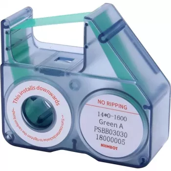 Ruban transfert thermique NIIMBOT Carbon Ribbon Band vert pour N1 (1EH00024103)