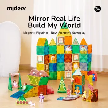 Ensemble magnétique Mideer Family MD1640, 32 pièces