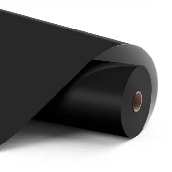 Film vinyle adhésif permanent LOKLiK mat noir rouleau 12 m largeur 30,5 cm SG-JST-0036-US-L-B2B