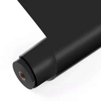 Film vinyle adhésif permanent LOKLiK mat noir rouleau 12 m largeur 30,5 cm SG-JST-0036-US-L-B2B