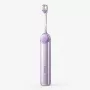 Brosse à dents électrique sonique RANVOO PQ5 Pure Sonic, violette, 5 modes, 4 têtes de brosse, recharge USB