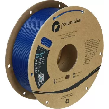 Filament PLA haute vitesse Polymaker PolySonic 1 1,75 mm 1 kg bleu PA13004