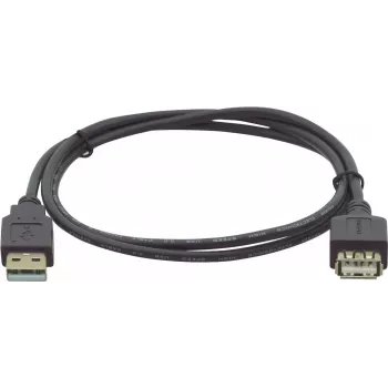 Câble de rallonge USB 2.0 Kramer Electronics C-USB/AAE-3, USB-A mâle vers USB-A femelle, 0,9 m, blanc 96-02121003