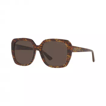 Lunettes de soleil femme Michael Kors MK2140-366787 carrées, monture Dark Tortoise, verres Brown Gradient, 55/18/140 mm