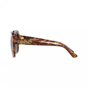 Lunettes de soleil femme Michael Kors MK2140-366787 carrées, monture Dark Tortoise, verres Brown Gradient, 55/18/140 mm