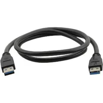 Câble USB 3.0 Kramer C-USB3/AA-3, Type-A mâle vers Type-A mâle, 0,9 m, bleu 96-0230003