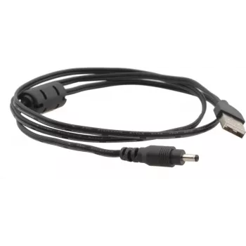 Câble d'alimentation USB-A vers DC Kramer C-UAM/DC35-3 3,5 x 1,35 mm 0,9 m noir 96-0213003