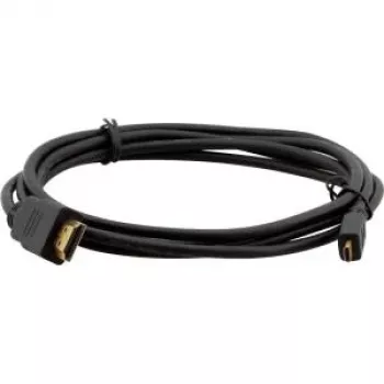 Câble HDMI haut débit avec Ethernet Kramer C-HM/HM/A-D-10, Micro HDMI vers HDMI, 3 m, 4K@60Hz, noir 97-01116010