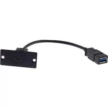 Insert passe-câble USB-C Kramer Electronics WU-CA(B), noir 80-00026499