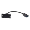 Insert passe-câble USB-C Kramer Electronics WU-CA(B), noir 80-00026499