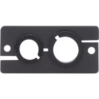Insert de plaque murale Kramer WCP-21 - passe-câble - noir (85-0002199)