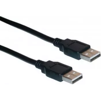 Câble USB 2.0 A mâle vers A mâle 4,6 m Kramer Electronics, noir (96-0212015)