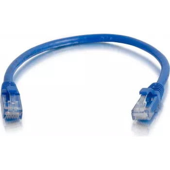 Câble réseau Ethernet Cat6 UTP PVC anti-accroche 1 m bleu C2G 83386