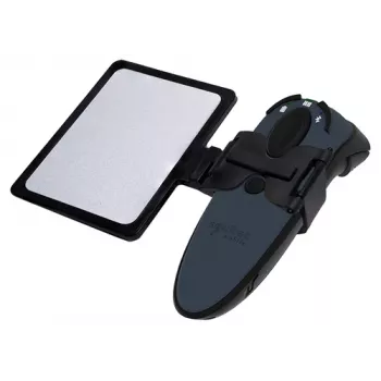 Lecteur de codes-barres performant DuraScan D740 Socket Mobile gris et support téléphone