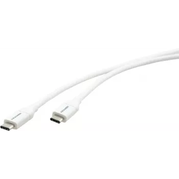 Câble USB 2.0 C-USB/CB-10 Kramer, USB-C mâle vers USB-B mâle, 3 m, blanc 96-02357110
