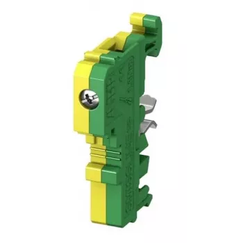 ABB SMISSLINE TP Borne de terre de protection 10 mm² à serrage à vis vert-jaune ZLS919 (2CCA183441R0001)