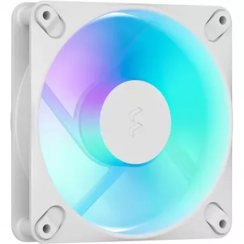 Ventilateur de boîtier Fractal Design Dynamic 3-12 Reverse RGB White, 120 mm, PWM, ARGB, Reverse Blade FD-F-DR3-1205