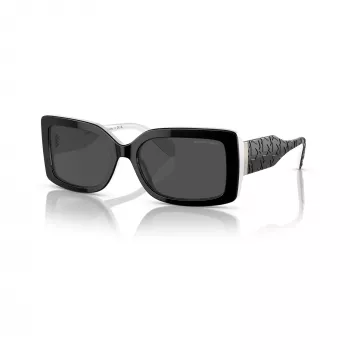 Lunettes de soleil pour femme Michael Kors Hvar MK21653920875, monture écaille foncée, verre dégradé marron, 56-17-140 mm