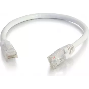 Câble patch Ethernet UTP C2G 0,5 m Cat6 anti-accroche, blanc 83485