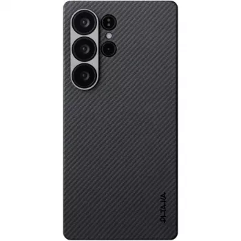 Coque PITAKA Cairn Case MagSafe pour Samsung Galaxy S25 Ultra noir-gris