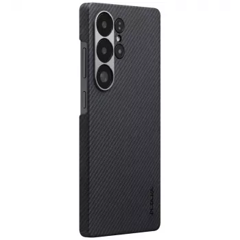 Coque PITAKA Cairn Case MagSafe pour Samsung Galaxy S25 Ultra noir-gris