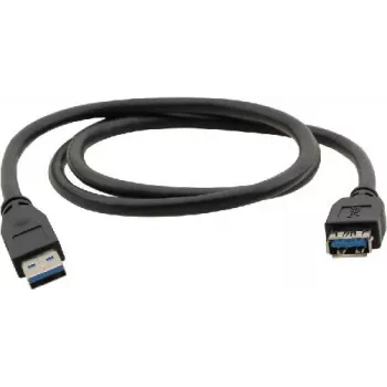 Câble de rallonge USB 3.0 Kramer Electronics USB-A mâle vers USB-A femelle 1,6 m noir (96-02310006)