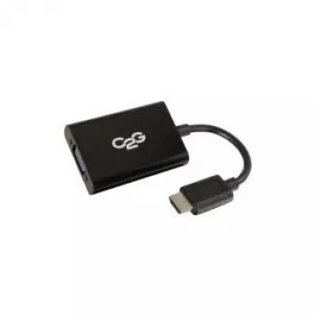 Adaptateur HDMI vers VGA C2G avec alimentation et audio 3,5 mm 80501