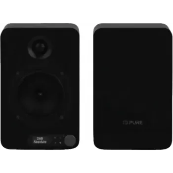 Radio système Pure Acoustics Pure Classic Active noire EU/UK DAB/DAB+/FM avec Bluetooth et télécommande (254590)