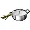 Electrolux E9KLSA11 Casserole avec couvercle, 3 L, ronde, chrome