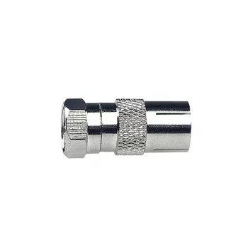 Adaptateur AXING CFA100 IEC femelle vers F mâle 75 Ohm CFA00100