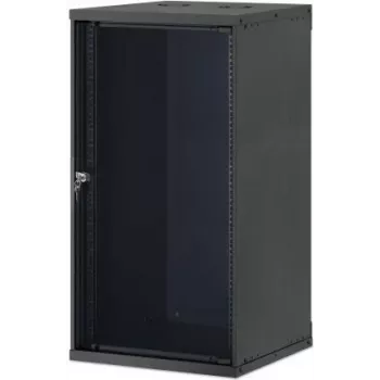 Armoire murale réseau 19 pouces Intellinet, Basic Line, 20U, profondeur 560 mm, noir RAL 9005 (716796)