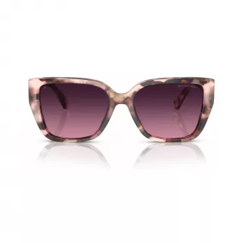 Lunettes de soleil pour femme Michael Kors MK2199-3946F4, écaille foncée, verres dégradés marron, 55/17/135 mm