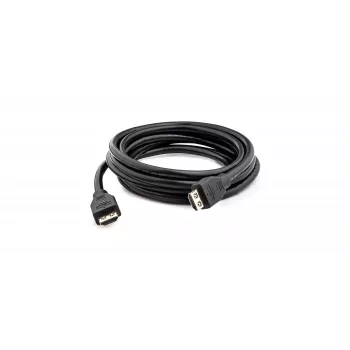 Câble HDMI ultra haut débit avec Ethernet Kramer C-HMU-3, 0,9 m, connecteurs verrouillables, noir, 8K 60 Hz 97-0102003