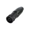 Connecteur de câble speakON mâle 8 pôles Neutrik NLT8MXX-BAG, noir