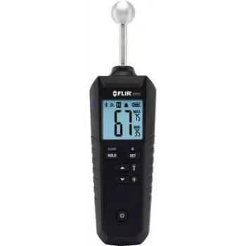 FLIR MR59 Hygromètre sans broches pour bois et matériaux de construction, 0-100% relatif, profondeur 100 mm