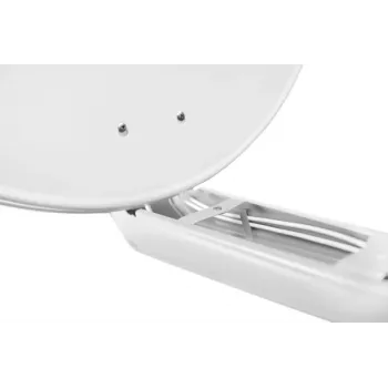 AXING SAA 85-01N Antenne satellite aluminium 85 cm, gris clair SAA08501N