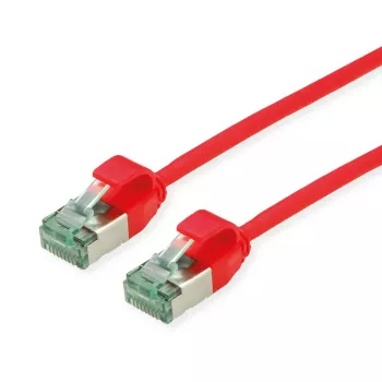 ROLINE RM Câble patch U/FTP Cat.6A Class EA Slim rouge 5 m 21.45.3317