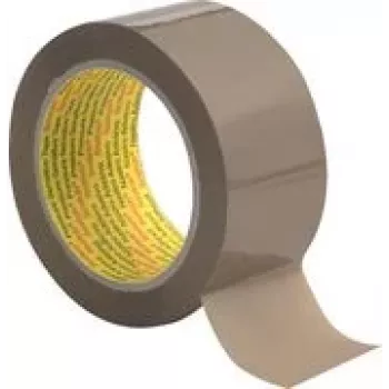 Ruban d'emballage Scotch 3739 marron 50 mm x 66 m, 0,056 mm, haute performance, déroulement silencieux, adhésif acrylique 3739B506