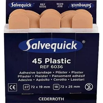 Söhngen WF Plaster Refill Insert – 24 Pieces, DIN First Aid Kit Compatible 42036