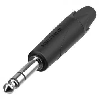 Neutrik NP3XX-NI-0 connecteur jack 3 broches nickelé