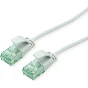 ROLINE RM UTP Patch Cable Cat.6A/Class EA SLIM, Grey, 0.15 m 21.45.3400
