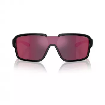 Arnette Gringo AN4335-27536Q lunettes de soleil homme noir mat/gris foncé miroir argent