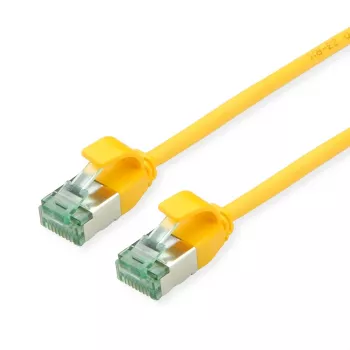 Câble patch ROLINE RM U/FTP Cat.6A Class EA SLIM jaune 1 m 21.45.3323
