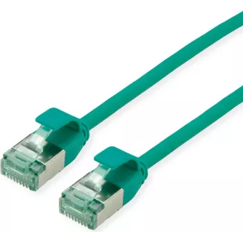 ROLINE RM U/FTP Patch Cable Cat.6A Class EA Slim Green 0.3m 21.45.3331